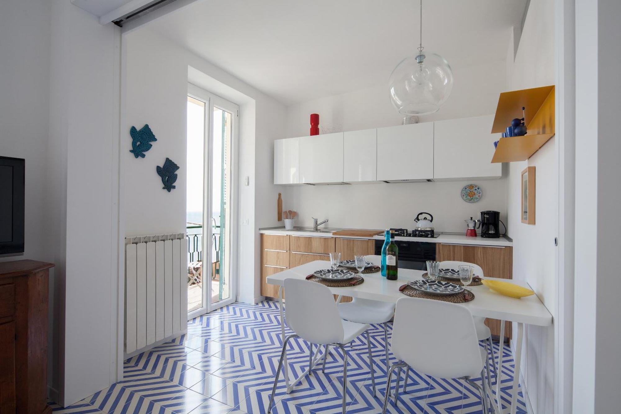 San Giovanni Apt, Seaview Terrace, 2 Aircondo Bdr, Easy From Train Or Private Parking Riomaggiore Ngoại thất bức ảnh
